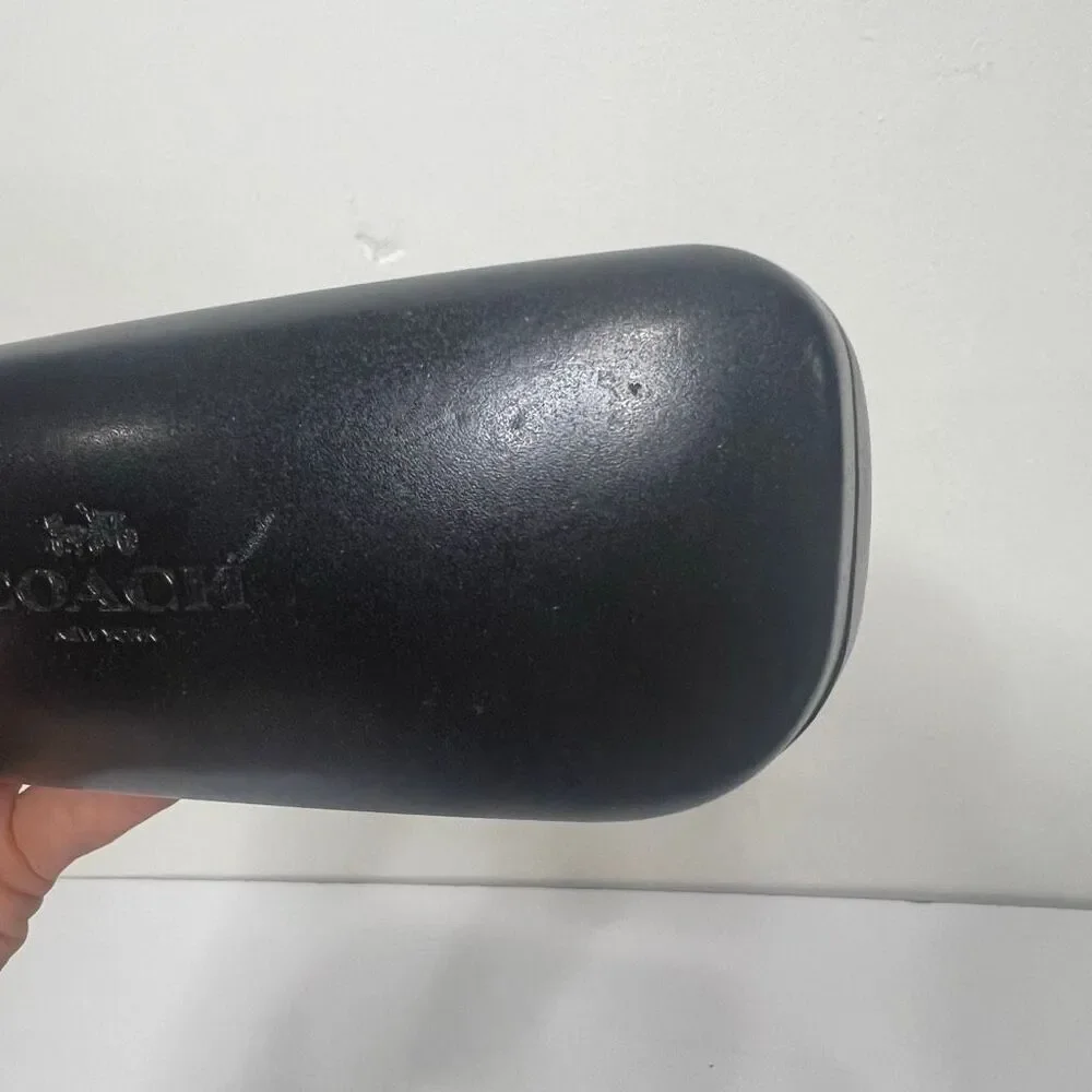 Coach Black Eye Glass Case Hard Case